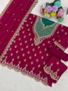 Sayonii By Gulzar Chinon Top With Plazo Dupatta Bulk Orders In India
